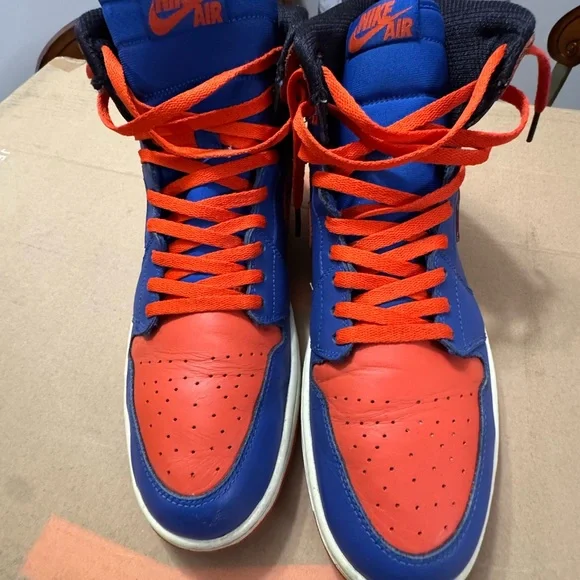 Jordan Sneakers - Blue and Orange - Picture 8 of 16
